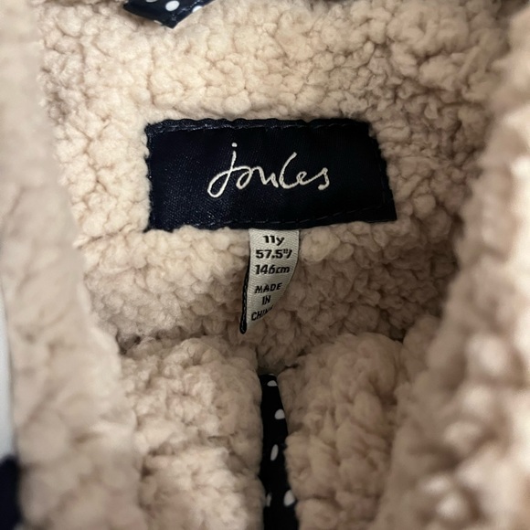 NWOT Joules Kids Wren Coat size 11 - Picture 7 of 8